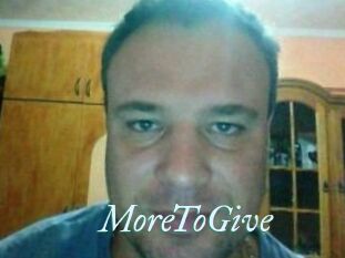 MoreToGive