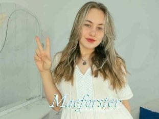 Maeforster
